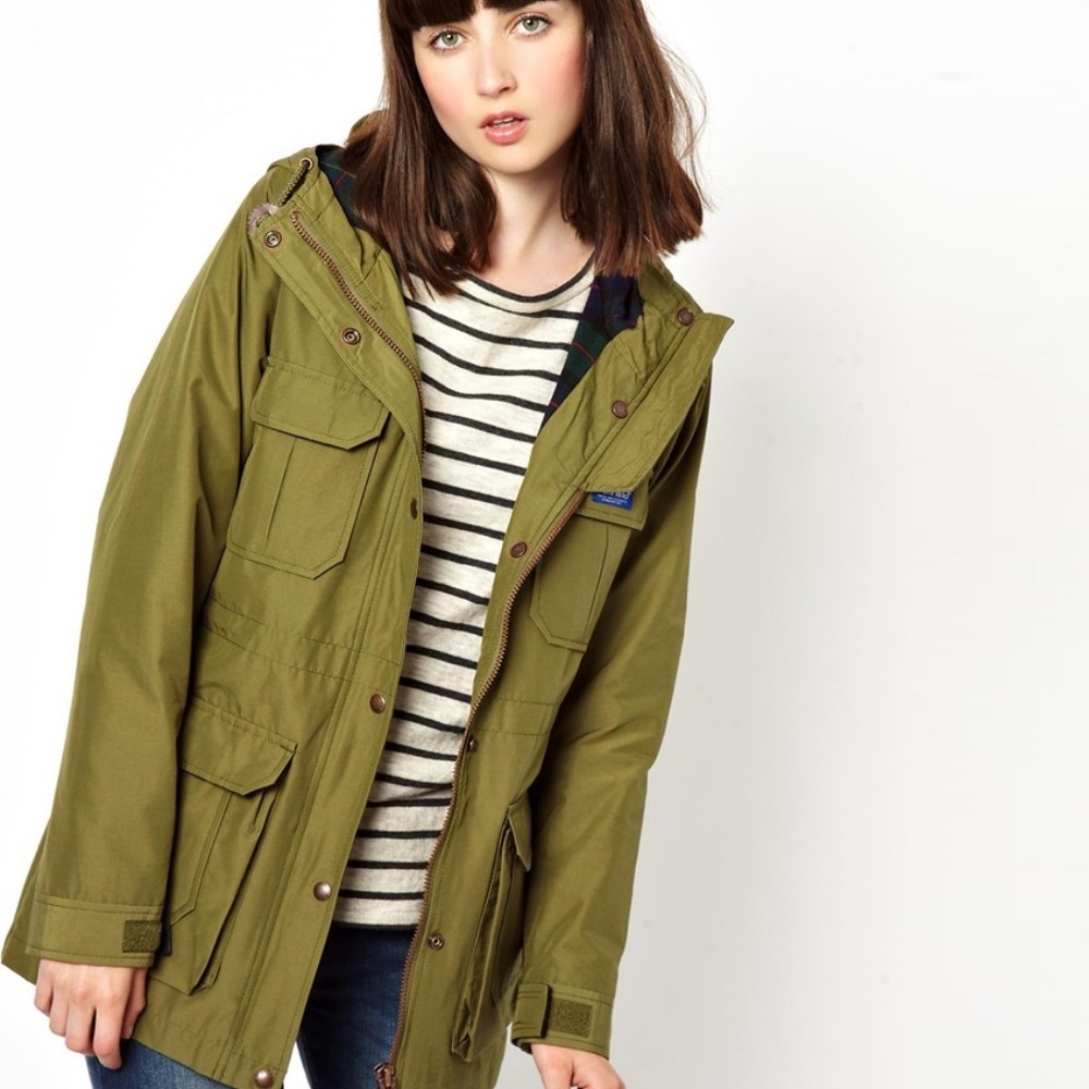 Penfield Kasson parka olive small